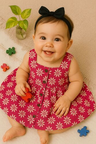 Daisy Delight - Aneya Muslin Frock