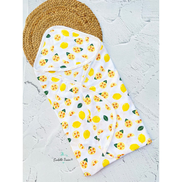 Lemons-Hooded Towel