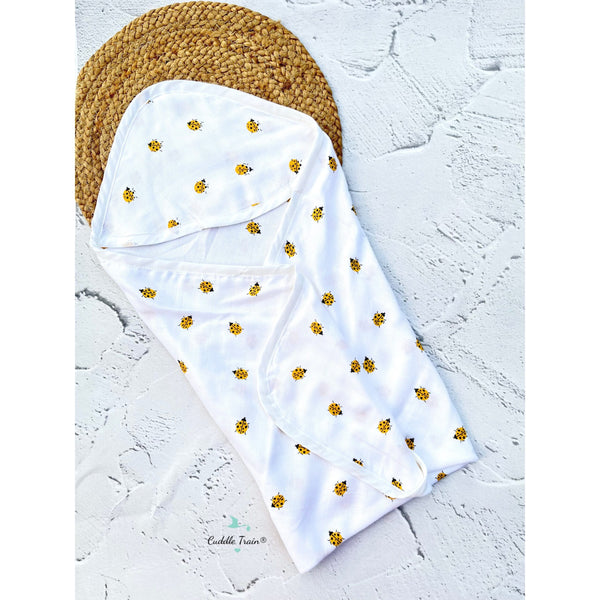 Tiny Bugs-Hooded Towel