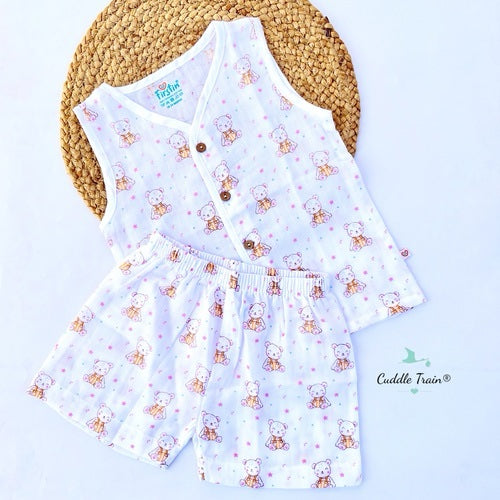 Brown Bear (White)- Set