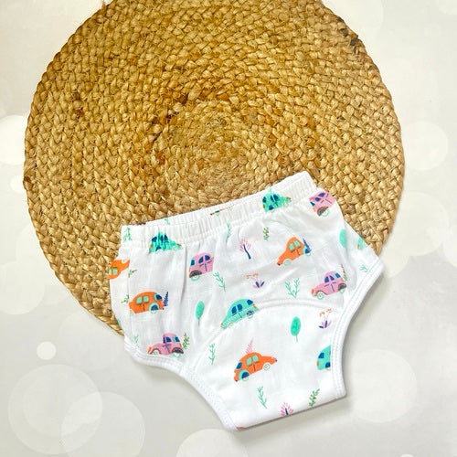 Vintage Cars - Padded Undies