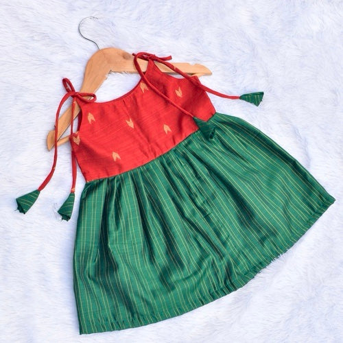 Crimson Ivy - knot Frock