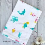 Octopus-Organic Cotton Dohar(60*80CMS) - Image 3