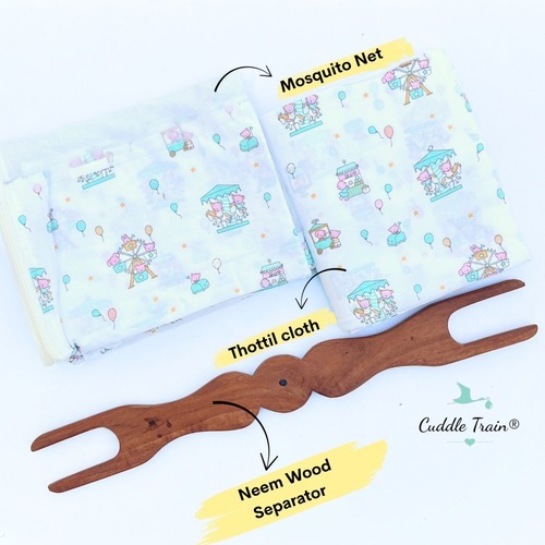 Merrygo Round(Pastel) - Thottil & Mosquito Net