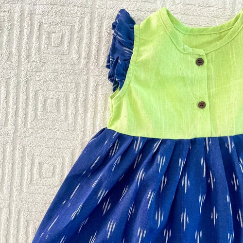 Smocked baby frocks | Kunjuduppu | Cotton dresses for Children |  Embroidery– CultureShoppe