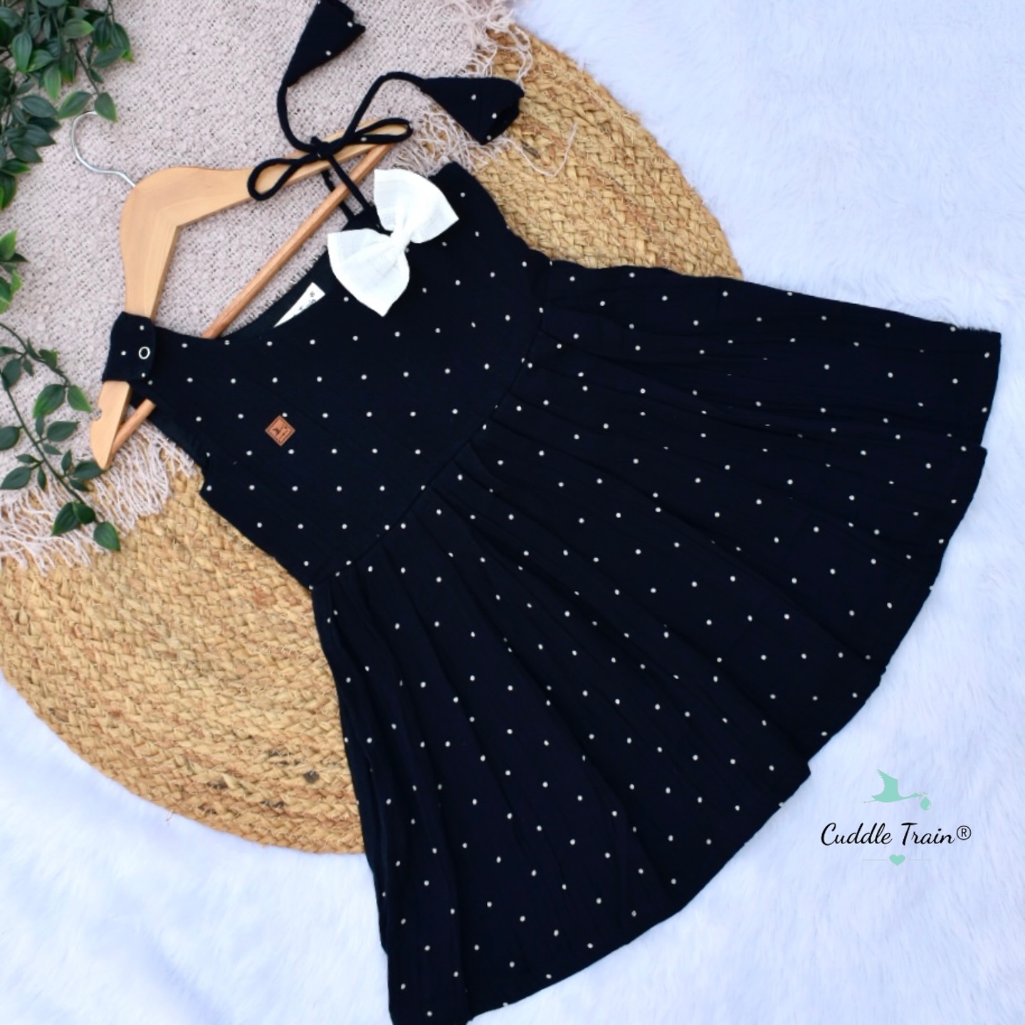 Dusky Dots-Casual Frock