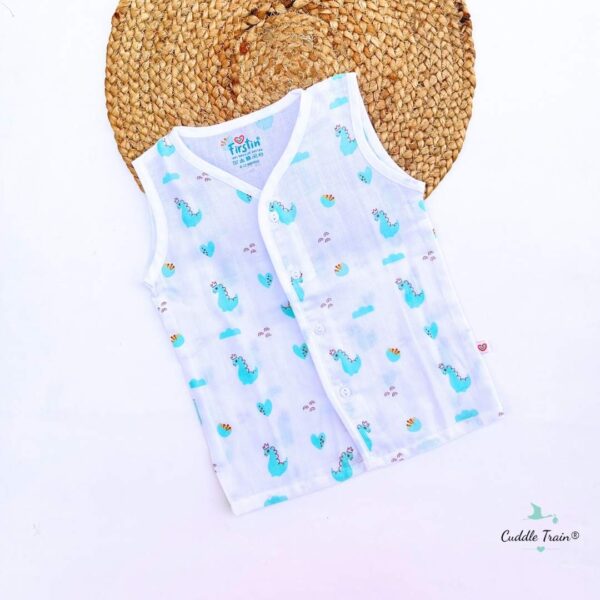 Baby Dino - Sleeveless Jabla(3-6M)