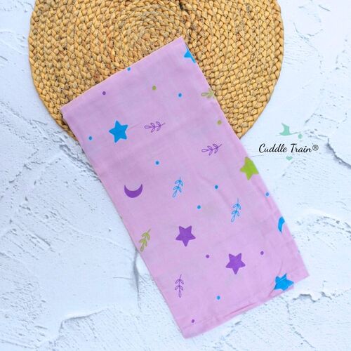 Star & Moon(V) - Muslin Towel(70cms*70cms)