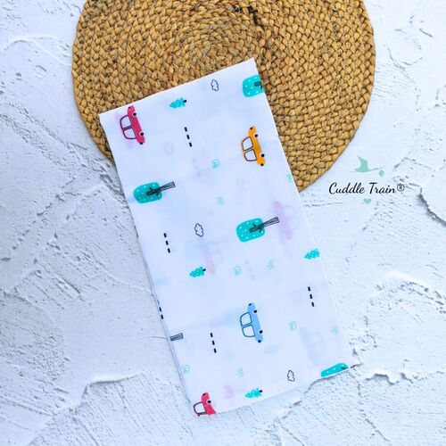 Car & Trees - Muslin Towel(70cms*70cms)