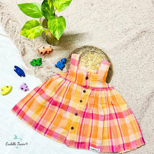 Sunset Plaid - Aneya Frock
