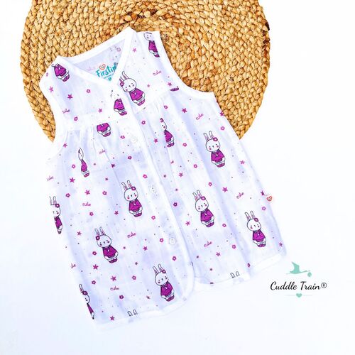 Bear Cute-Frock(3-6M)