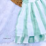 Minty Mist-Girls Cotton Frock - Image 4
