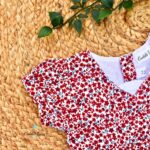 Bloom Berry-Girls Cotton Frock - Image 2