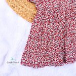 Bloom Berry-Girls Cotton Frock - Image 4