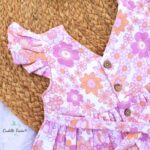 Daisy Days-Girls Muslin Frock - Image 3
