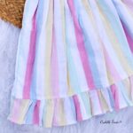 Candy Sky-Girls Cotton Frock - Image 4