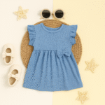 Solid Bluey -Back Button