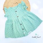 Mint Leafy - Frill Frock