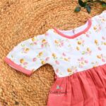 Peachy-Soft Cotton Frock - Image 2