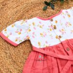 Peachy-Soft Cotton Frock - Image 4